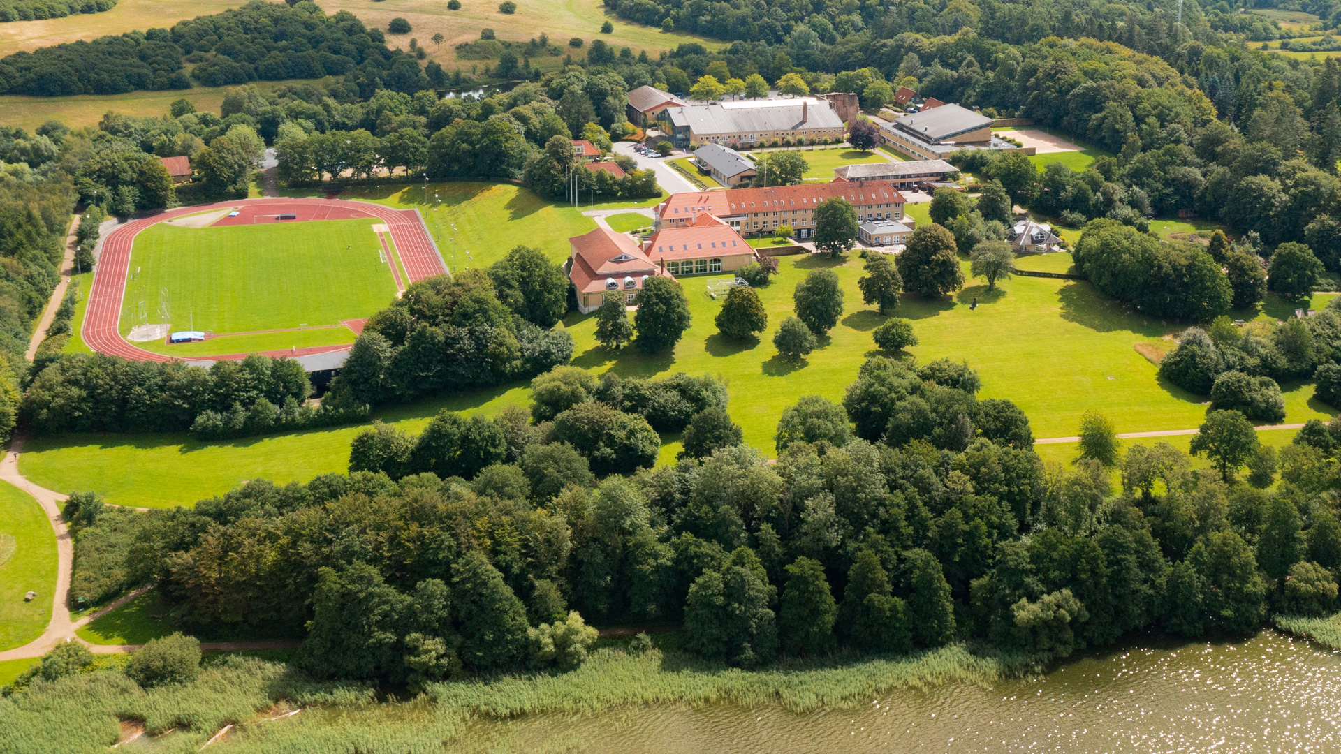 1920X1080 Viborg Idrætshøjskole Luftfoto